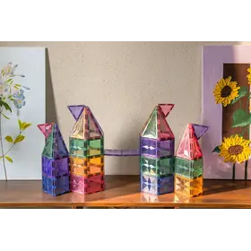 MNTL MNTL Magnetic Tiles Magnetische Tegels Pastel - 120 stuks