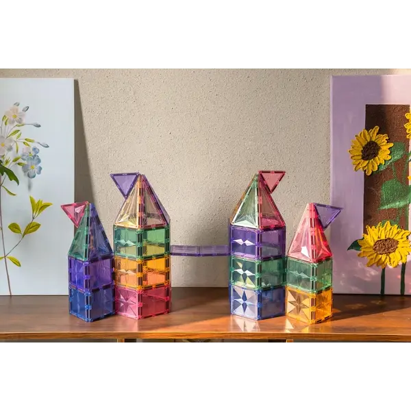 MNTL MNTL Magnetic Tiles Magnetische Tegels Pastel - 120 stuks