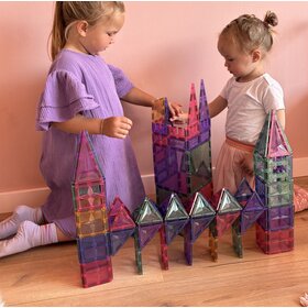 MNTL Magnetic Tiles Magnetische Tegels Pastel - 120 stuks