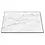 Papillon Papillon Inductie beschermer Afdekmat 60x60cm - Wit Marmer