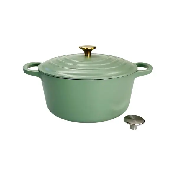 Relance Relance Braadpan Gietijzer  26cm Mat Groen