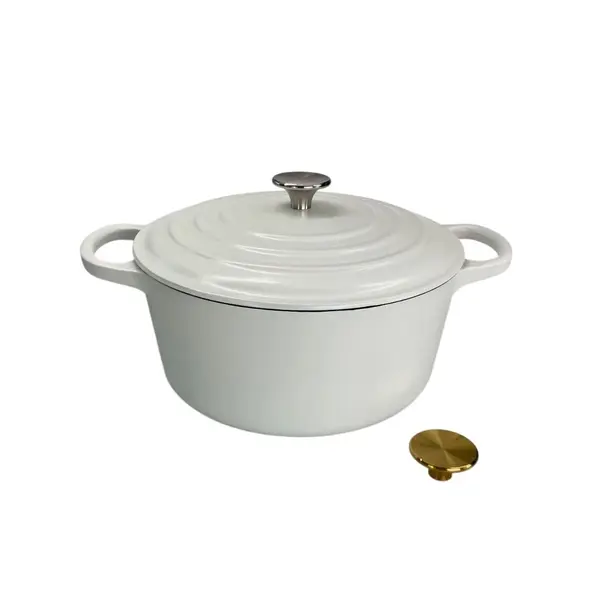 Relance Relance Braadpan Gietijzer  26cm Mat Wit