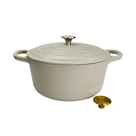 Relance Braadpan Gietijzer  26cm Mat light-sandy Beach