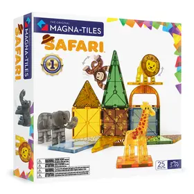 Magna Tiles Safari Animals Dieren - 25 stuks