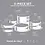 Greenpan Greenpan Tucci pannenset 3-ply 11 delig - RVS