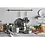 Greenpan Greenpan Tucci pannenset 3-ply 11 delig - RVS