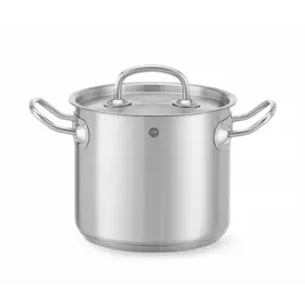 Hendi Hendi Horeca kitchen Kookpan 20cm hoog - met deksel