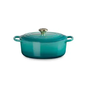 Le Creuset Le Creuset Signature Braadpan - 4,7 l - 29 cm - Blue Riviera