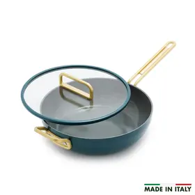 Greenpan Stanley Tucci™ Keramische Anti-aanbak hapjespan 29cm - 4,5 liter liter Stanley Pan | Venetiaans Teal