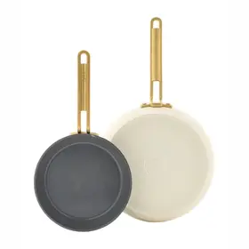 Greenpan Tucci White 2-delige Pannenset 20 en 26 cm