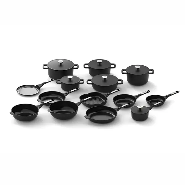 BergHOFF BergHOFF Leo Phantom Pannenset - 14 Delig Downdraft XXXL totaal set