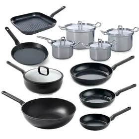 BK Cookware BK Q-linair Master RVS Pannenset - 11 delig
