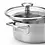 BK BK Maestro triply RVS Kookpan 24cm  met glazen deksel