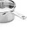BK BK Maestro RVS Steelpan - Sauspan 16cm met glasdeksel
