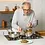 BK BK Maestro RVS Steelpan - Sauspan 16cm met glasdeksel