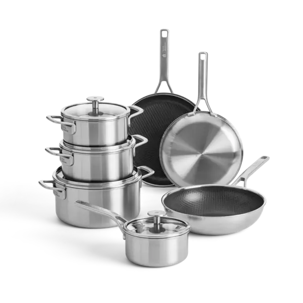 BK Cookware BK Durabond Hybride Large set met Wok