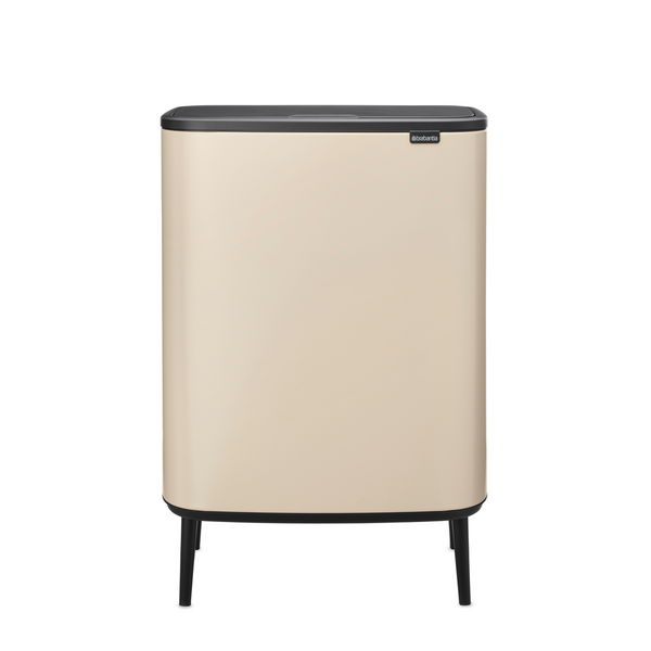 Brabantia Brabantia Bo Touch Bin Hi Afvalemmer - 2 x 30 liter - Soft beige