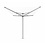 Brabantia Brabantia Droogmolen Topspinner - incl. grondanker - 50m