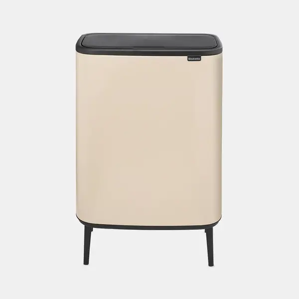 Brabantia Brabantia Bo Touch Bin Hi Afvalemmer - 2 x 30 liter - Soft beige