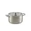 Habonne Habonne Allure Pannenset downdraft 6 delig - 5 ply RVS met glasdeksel