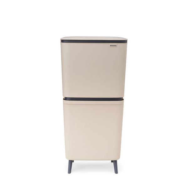 Brabantia Brabantia SortUp Recycle Prullenbak Hi, 20+25 liter - Soft Beige