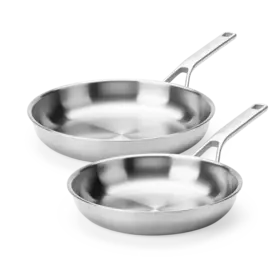 BK Maestro RVS koekenpanset  24cm + 28cm