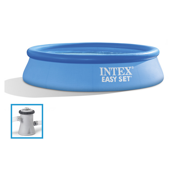 Intex Intex Easy Set Opblaaszwembad Set - Ø 366 x 76 cm met filterpomp