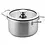 DUCQ DUCQ Downdraft pannenset - 12 delig - met glazen deksels