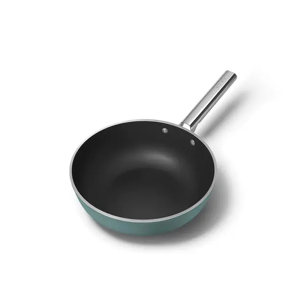 Smeg SMEG wokpan keramische coating Emerald Green 30cm