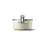 Smeg SMEG steelpan keramische coating Creme 20cm