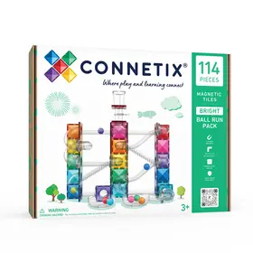 CONNETIX  CONNETIX Knikkerbaan Ball Run Bright Pack 114 stuks