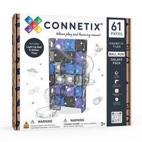 CONNETIX  CONNETIX Tiles knikkerbaan Ball Run Galaxy pack 61 delig