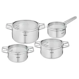 Tefal Tefal Nordica - Pannenset - 4-delig - RVS/Glas - Geschikt voor Inductie