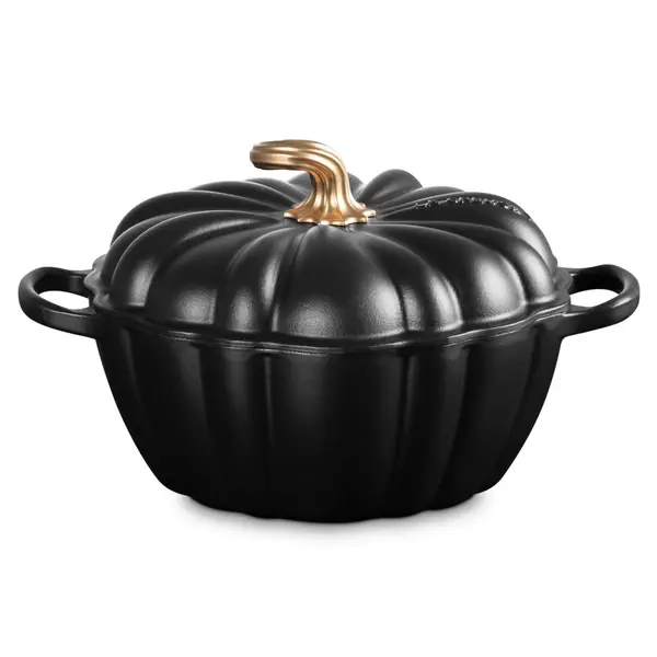 Le Creuset Le Creuset Braadpan Pompoen Mat Zwart 24cm / 3.7L