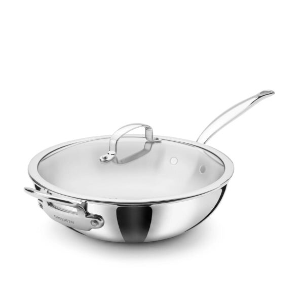 Greenpan GreenPan Premiere 5-ply wokpan 30cm RVS