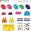 MNTL CONNETIX - Magnetisch Tegels - Travel Mini Pack/Reisset - 32 Stuks - Magnetisch Speelgoed