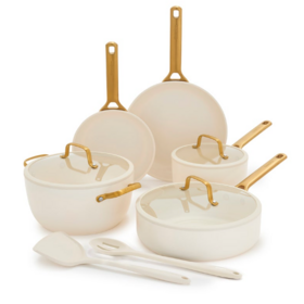Greenpan Padova pro Cream White 10-delige Pannenset met keramische antikleeflaag 10-delige - 2.0