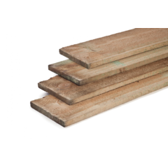 Grenen plank 3x20 cm geïmpregneerd