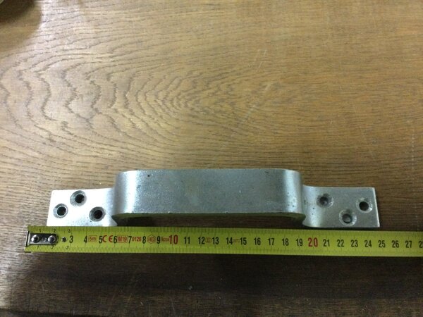 Handgreep 250x30x8 mm