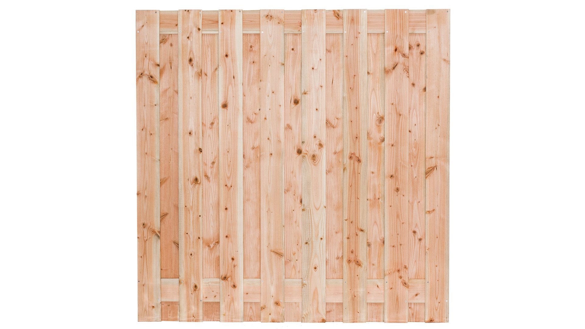 Tuinscherm Zwarte Woud lariks/douglas 19+2-planks