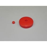 Paalkap plastic rond 10 cm