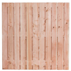 Tuinscherm Harz lariks/douglas 21+2-planks