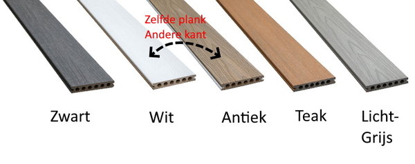 Supradeck composiet vlonderplank 23x140mm 220cm op=op