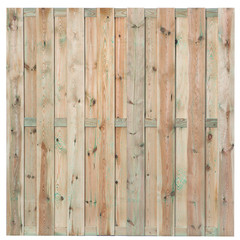 Tuinscherm Uden grenen 15+3-planks 180x180 cm