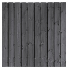 Tuinscherm Hengelo  19+2  180x180cm zwart