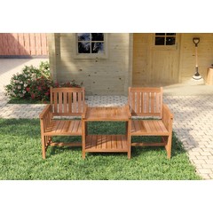 Love seat hardhout