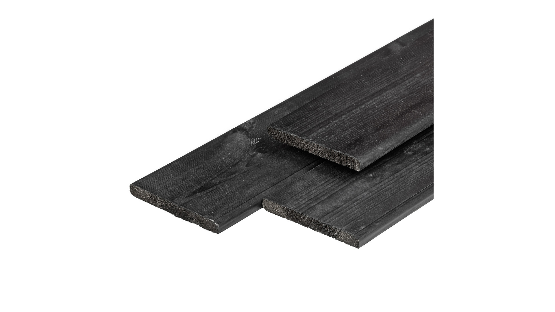 plank 1,6x14 cm ZWART