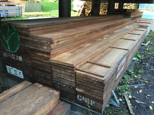 Hardhout plank 2x20 cm