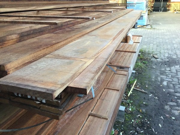 Hardhout plank 2x20 cm
