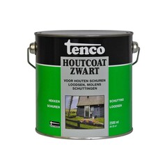 Tenco Houtcoat Teervrij zwart 2500mL